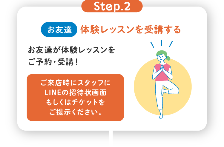 STEP2体験レッスンを受講する