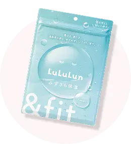 LuLun×&fitコラボフェイスパック